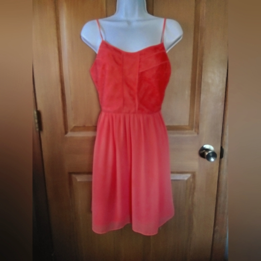 Maurices orange sundress, size medium